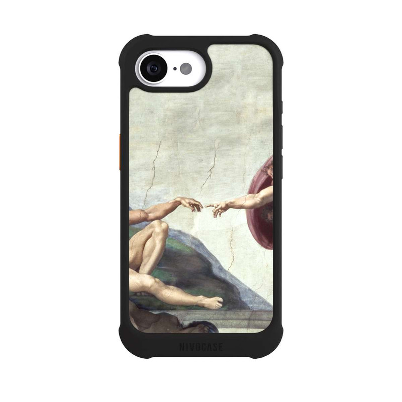 iPhone 16e NIVOmax The Creation of Adam-Michelangelo (Buonarroti)