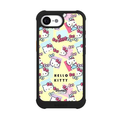 Apple iPhone 16e NIVOmax Hello Kitty Pastellmuster