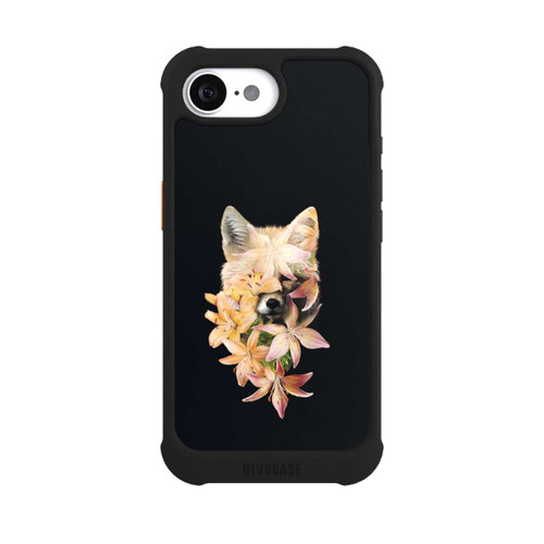 Apple iPhone 16e NIVOmax Foxy Flowers