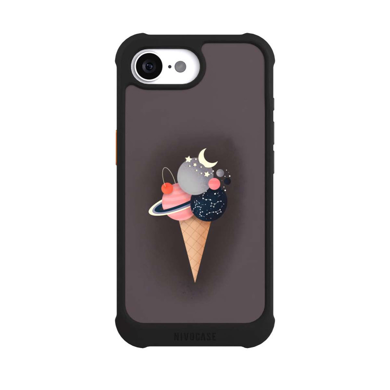 iPhone 16e NIVOmax Weltraum Eis