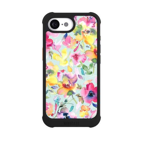 Apple iPhone 16e NIVOmax Künstlerischer Sommer Psychedelic Floral