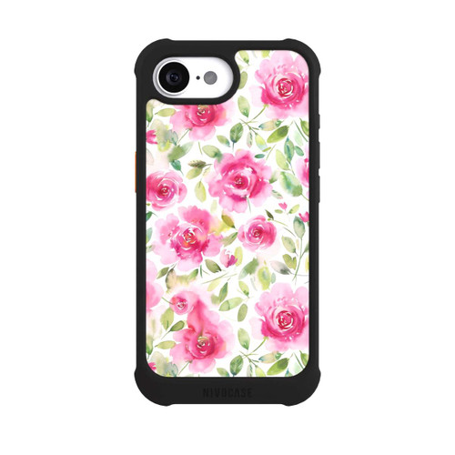 Apple iPhone 16e NIVOmax Aquarell Frische Rosen