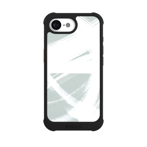 Apple iPhone 16e NIVOmax Abstract Brush Strokes Blush