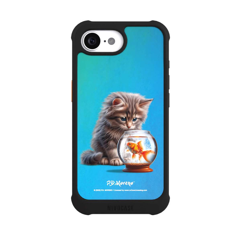 iPhone 16e NIVOmax Cat And Gold Fish