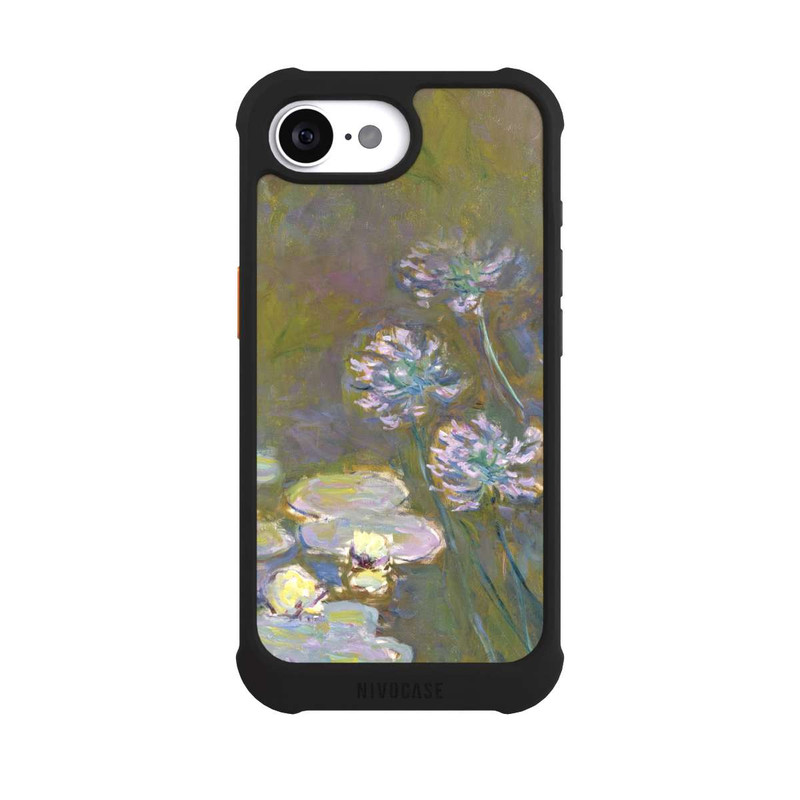 iPhone 16e NIVOmax Waterlilies and Agapanthus