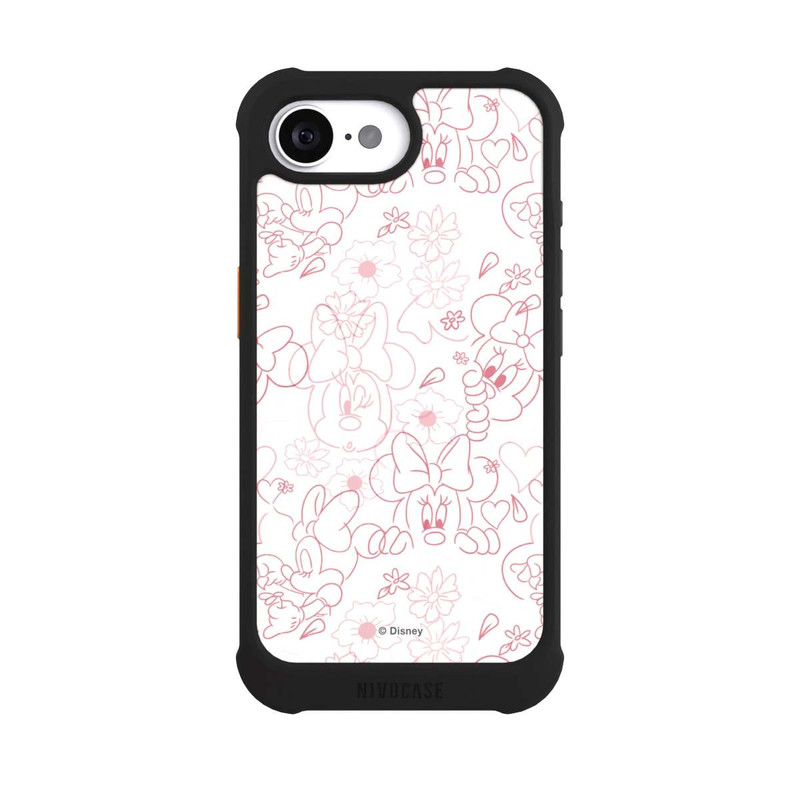 iPhone 16e NIVOmax Minnie Spring Pattern