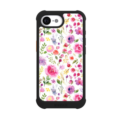 Apple iPhone 16e NIVOmax Roses Flowers Purple