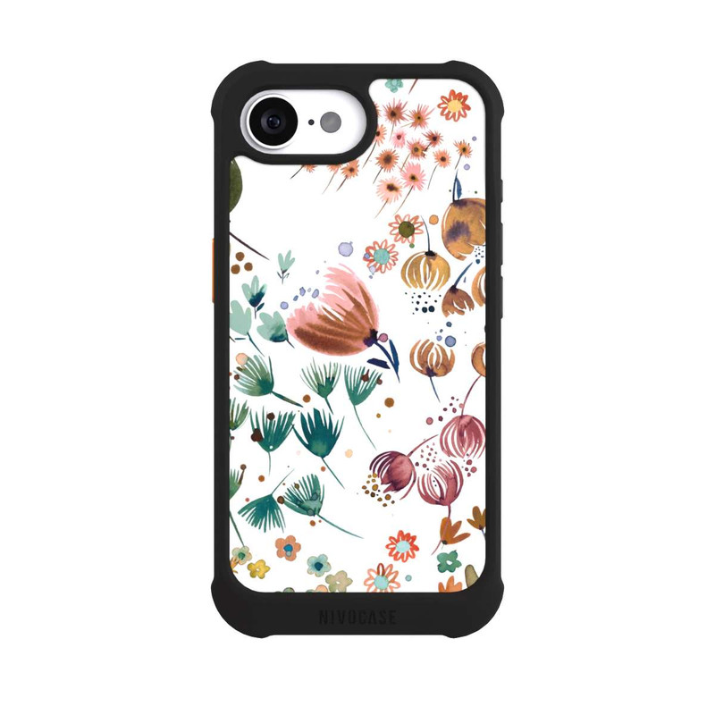 iPhone 16e NIVOmax Spring Buds Green Orange