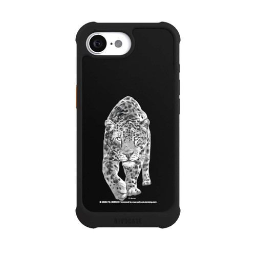 Apple iPhone 16e NIVOmax Leopard Schwarz