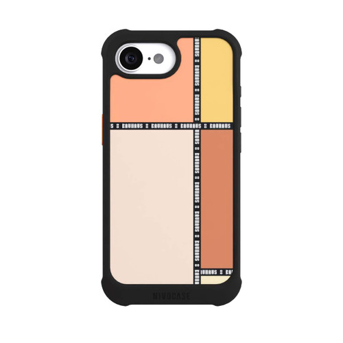 Apple iPhone 16e NIVOmax Bauhaus Squares-Pastel