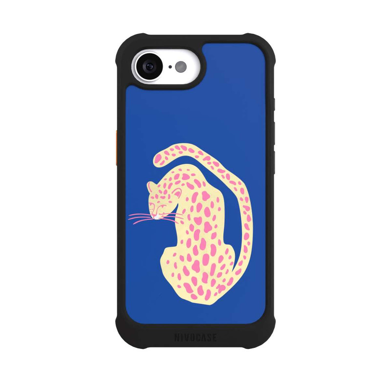 iPhone 16e NIVOmax Blue Pink Cat