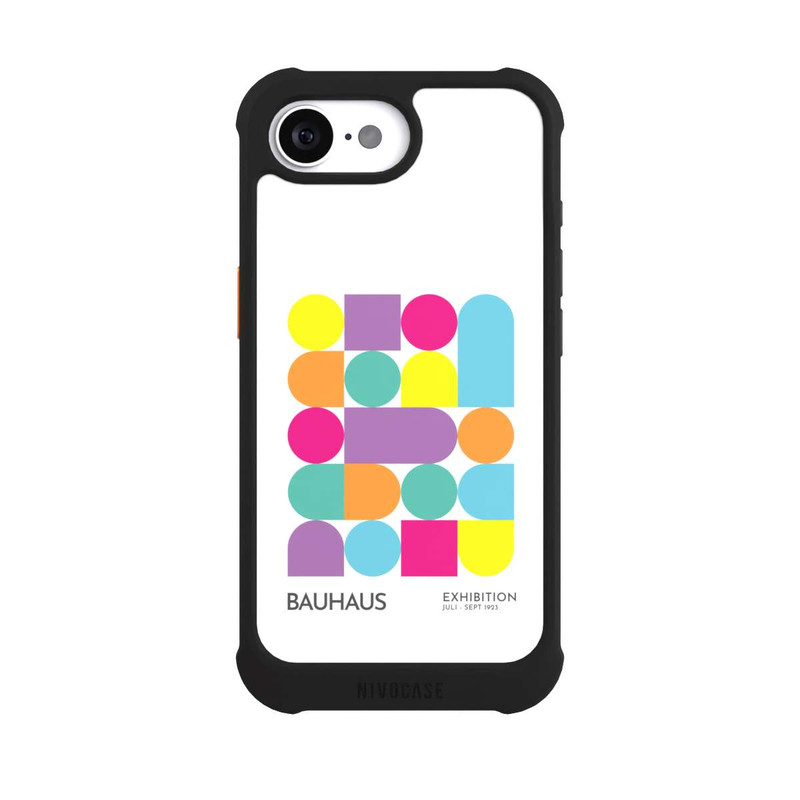 iPhone 16e NIVOmax Bauhaus Funky Colours