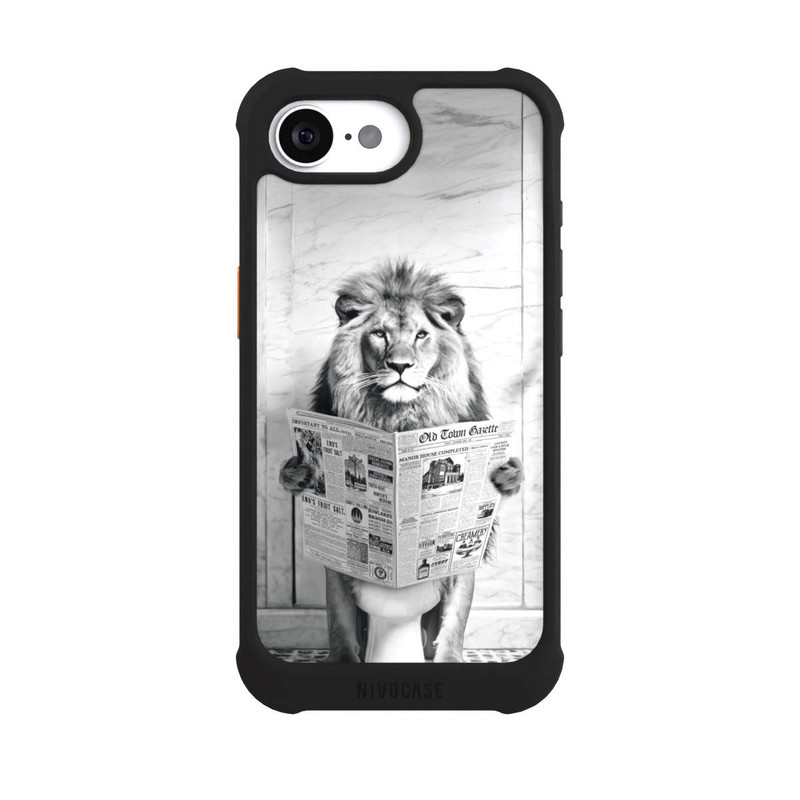 iPhone 16e NIVOmax Lion Toilet