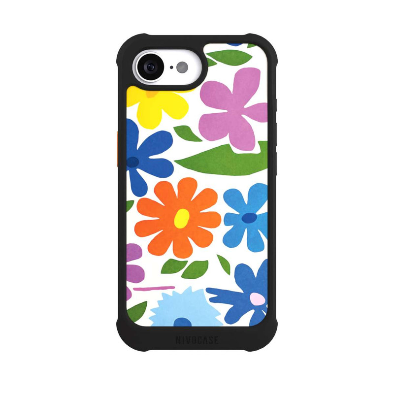 iPhone 16e NIVOmax Matisse Groovy Flower Garden