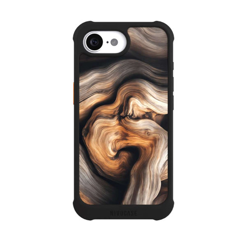 Apple iPhone 16e NIVOmax Rustic Wood