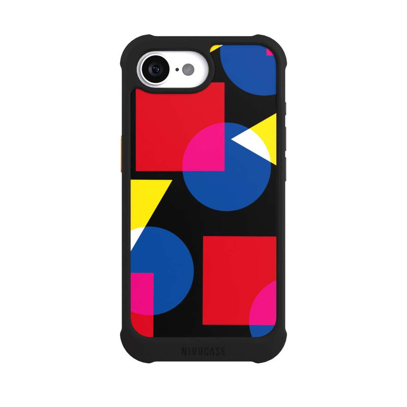 iPhone 16e NIVOmax Bauhaus Geometrie