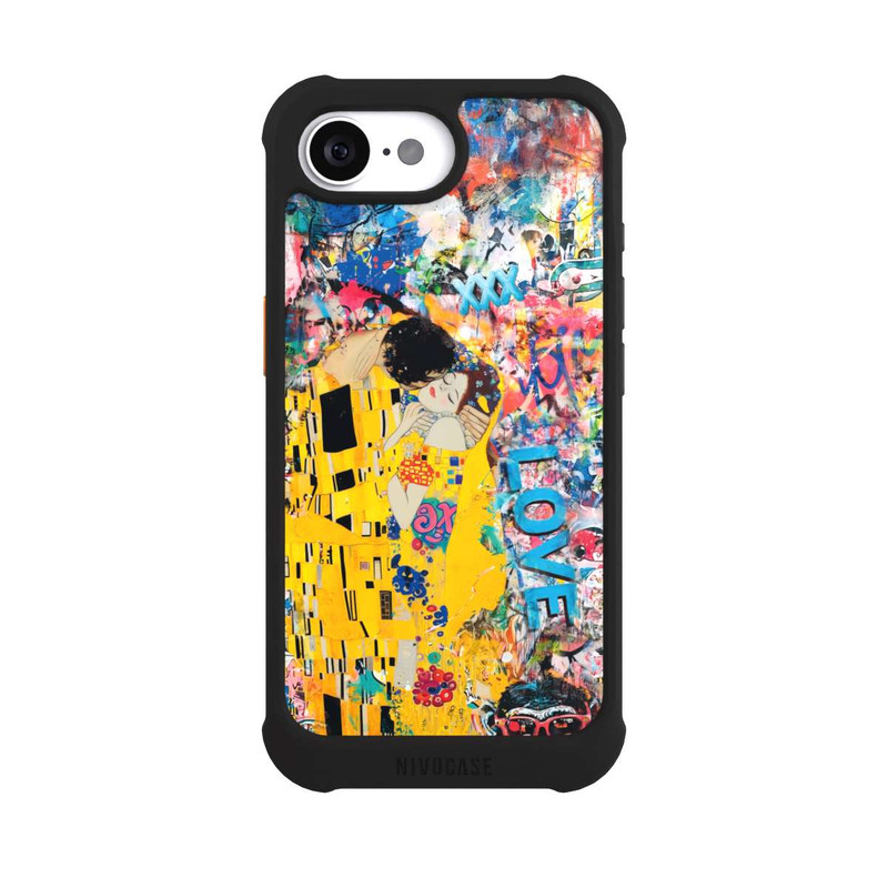 iPhone 16e NIVOmax Graffiti Kiss