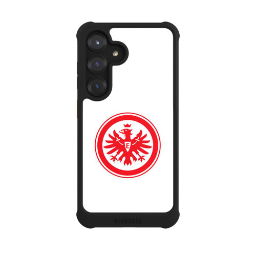 Samsung Galaxy S25 NIVOmax Eintracht Frankfurt Weiss Rot
