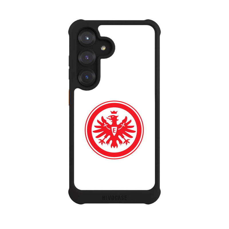 Galaxy S25 NIVOmax Eintracht Frankfurt Weiss Rot