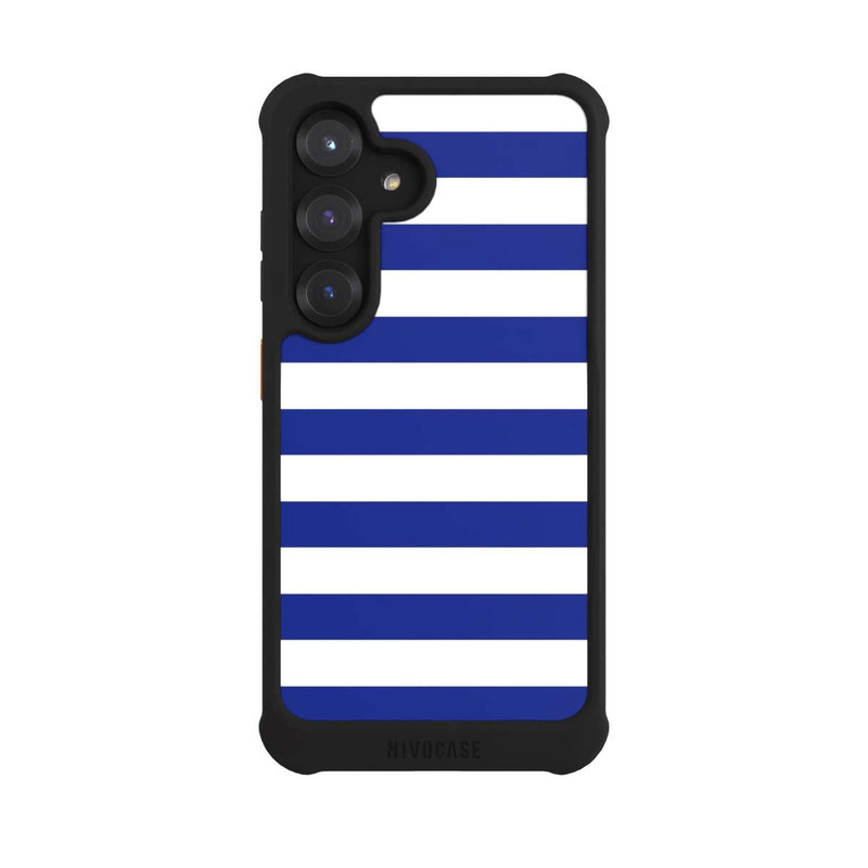 Galaxy S25 NIVOmax Sailorstripes Blau