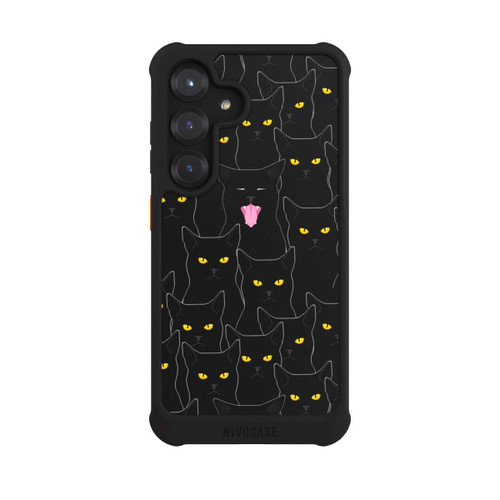 Samsung Galaxy S25 NIVOmax Verhexte Katzen