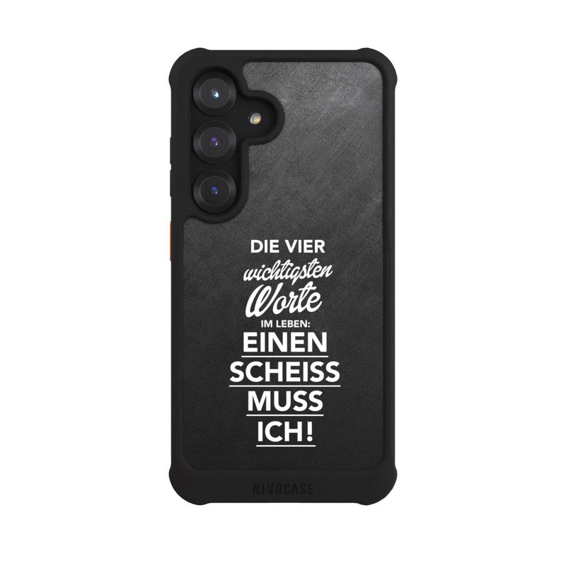 Galaxy S25 NIVOmax Wichtige Worte