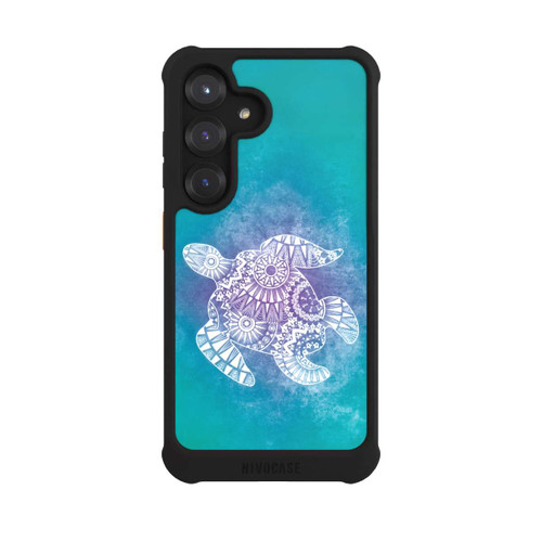 Samsung Galaxy S25 NIVOmax Mandala Schildkröte