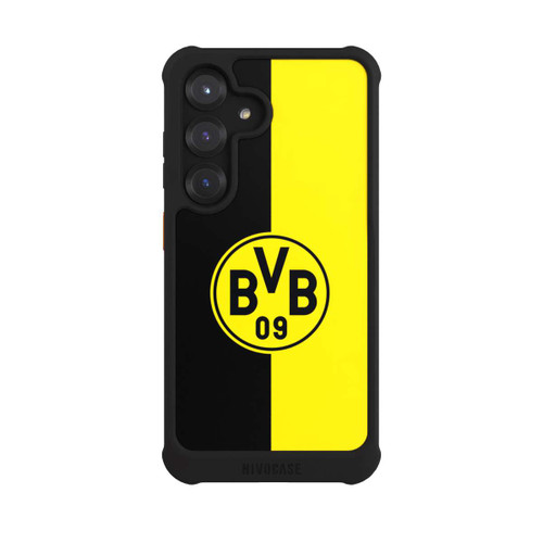 Samsung Galaxy S25 NIVOmax BVB Schwarz / Gelb