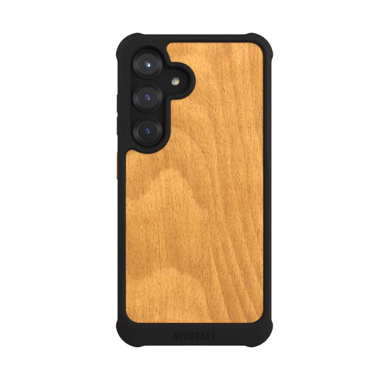 Galaxy S25 NIVOmax Funier Wood Look