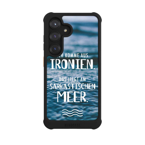Samsung Galaxy S25 NIVOmax Ich Komme aus Ironien