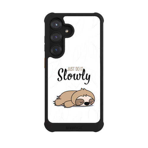 Samsung Galaxy S25 NIVOmax Just Do It Slowly Sloth