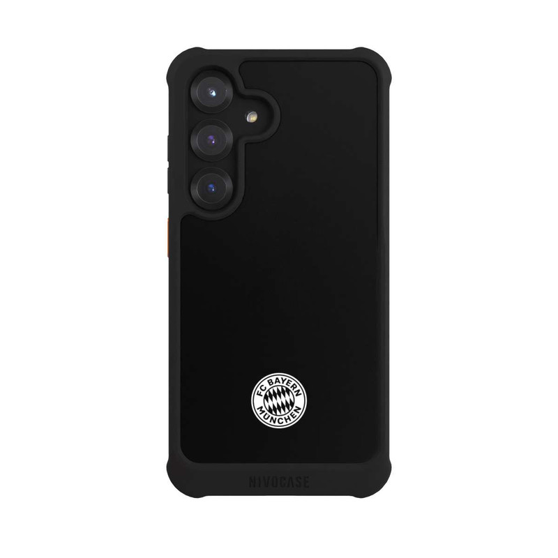 Galaxy S25 NIVOmax Classic FCB Logo - white on black