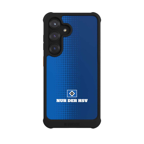 Samsung Galaxy S25 NIVOmax Nur der HSV - Rautenraster Blau