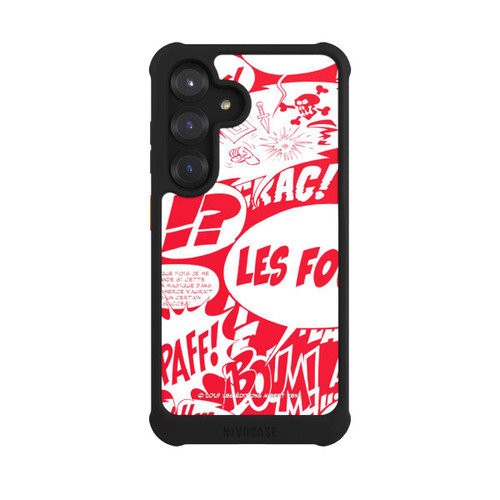 Samsung Galaxy S25 NIVOmax Bulles BD Astérix Rouge