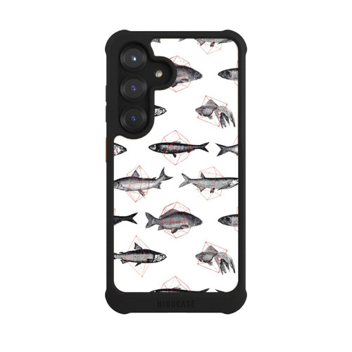 Samsung Galaxy S25 NIVOmax Fishes in Geometrics