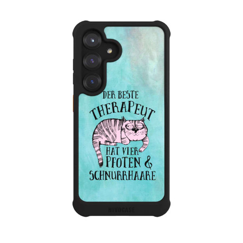 Samsung Galaxy S25 NIVOmax Katze Therapeut