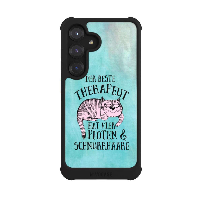 Galaxy S25 NIVOmax Katze Therapeut
