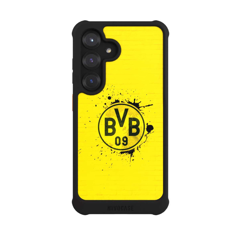 Galaxy S25 NIVOmax Spraylogo Yellow - BVB