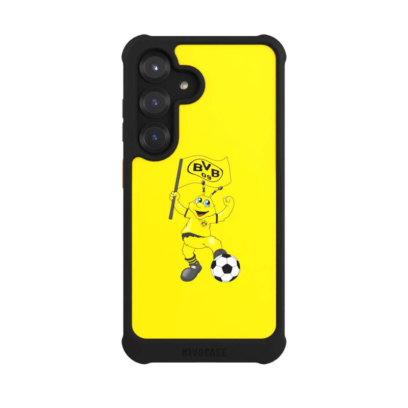 Galaxy S25 NIVOmax Emma mit Fahne - BVB