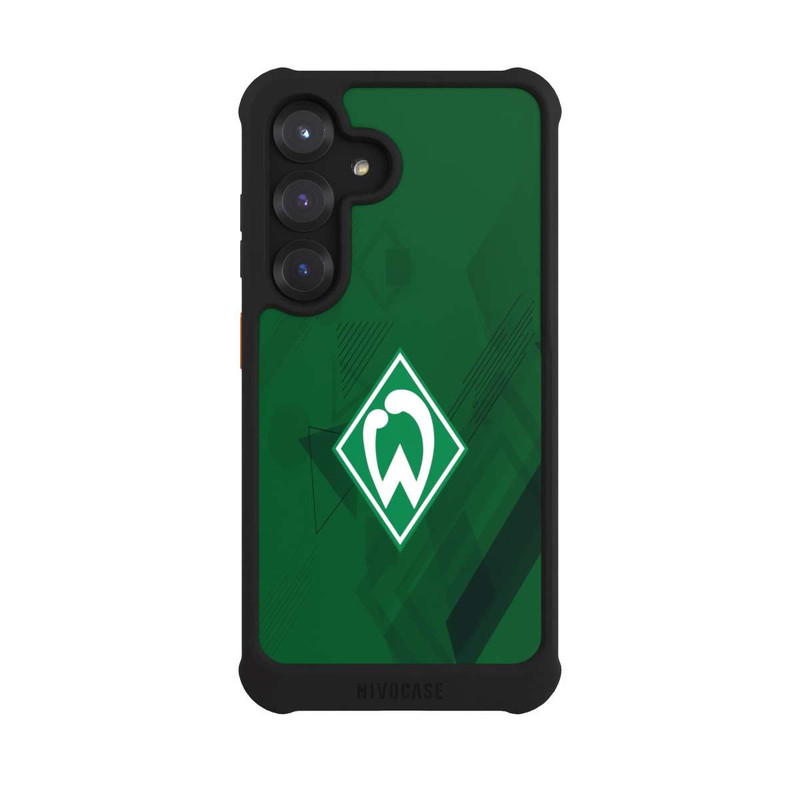 Galaxy S25 NIVOmax Grüne Grafikelemente - Werder Bremen