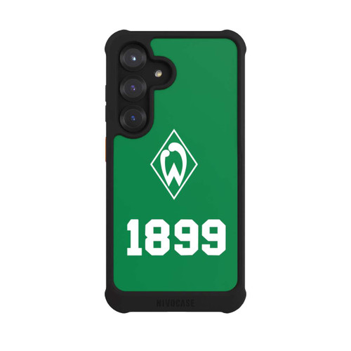 Samsung Galaxy S25 NIVOmax 1899 Grün-Weiß Lebenslang Grün - Werder Bremen