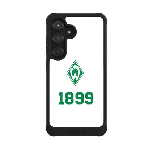 Samsung Galaxy S25 NIVOmax 1899 Grün-Weiß Lebenslang Weiss - Werder Bremen