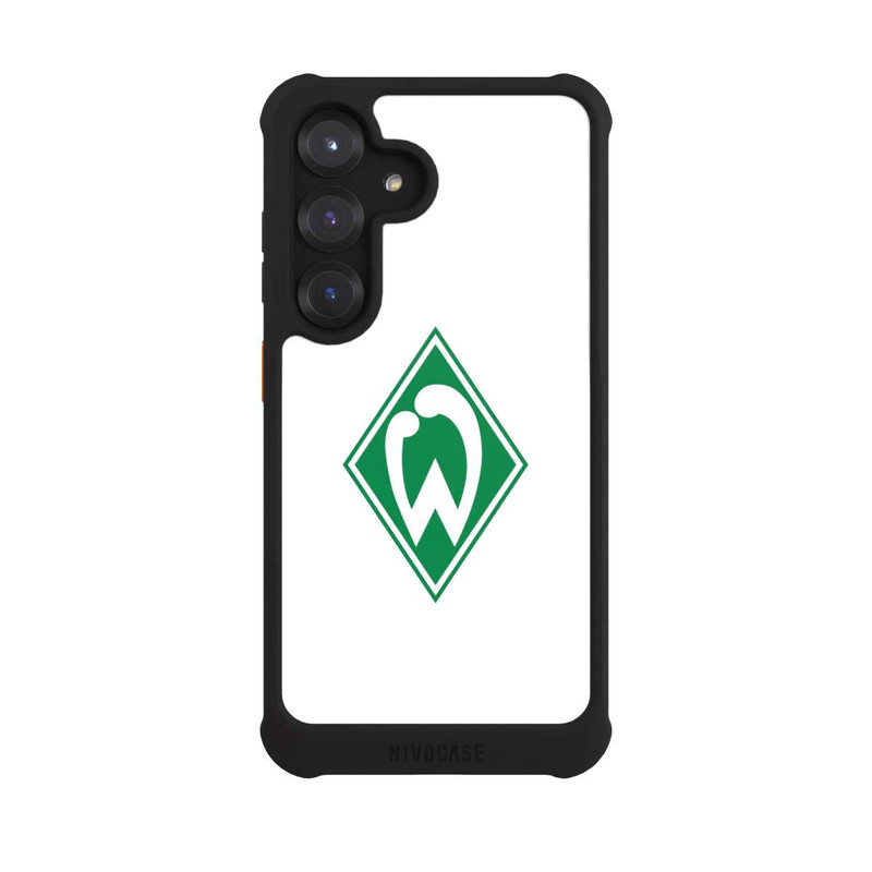 Galaxy S25 NIVOmax Logo auf Weiß - Werder Bremen