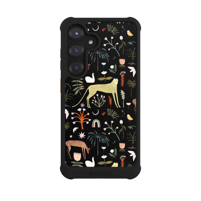 Galaxy S25 NIVOmax Wild garden letters by Léa Le Pivert