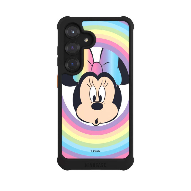 Galaxy S25 NIVOmax Minnie Rainbow Circle