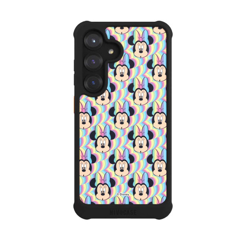 Samsung Galaxy S25 NIVOmax Minnie Rainbow Faces