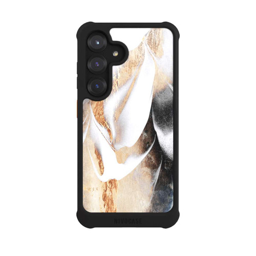 Samsung Galaxy S25 NIVOmax Apaisez votre âme Gold Print