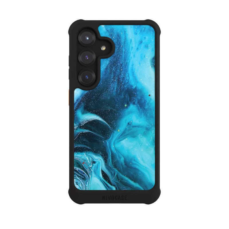 Galaxy S25 NIVOmax Flüssig Blau