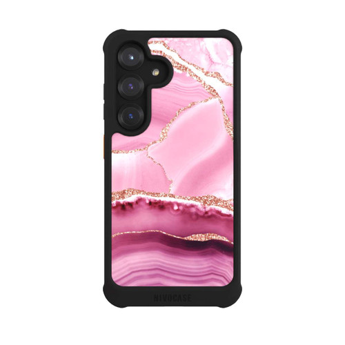Samsung Galaxy S25 NIVOmax Meerjungfrauen Pink Marmor