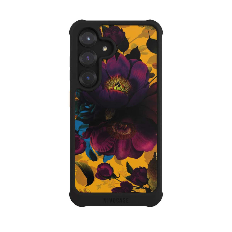 Galaxy S25 NIVOmax Elegante Blumen